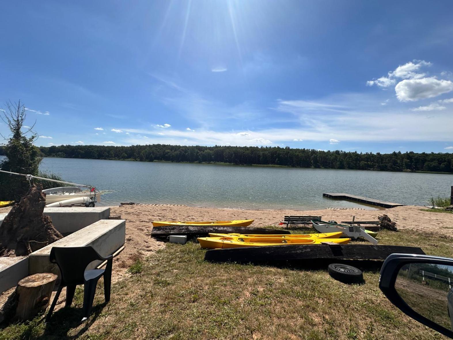 Nad Sunowem Lake House Chrzanowo المظهر الخارجي الصورة